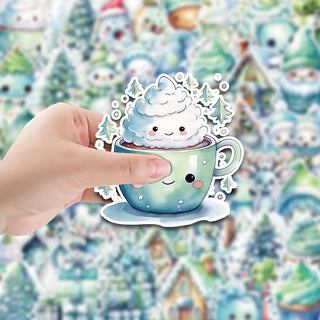 10/30/50pcs Kawaii Cute Christmas Stickers Stationery by The Kawaii Shoppu | The Kawaii Shoppu