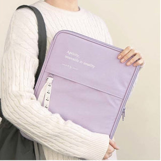 11 - 13 inch Korea Ins Storage Bag Cover Case for iPad Notebook Stationery by The Kawaii Shoppu | The Kawaii Shoppu