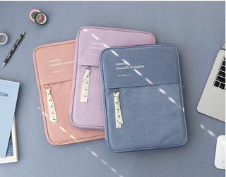 11 - 13 inch Korea Ins Storage Bag Cover Case for iPad Notebook Stationery by The Kawaii Shoppu | The Kawaii Shoppu
