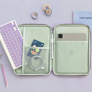 11 - 13 inch Korea Ins Storage Bag Cover Case for iPad Notebook Stationery by The Kawaii Shoppu | The Kawaii Shoppu