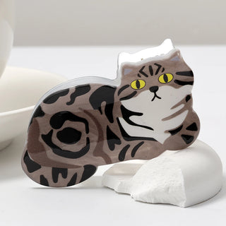 1PC cat hair claw clip