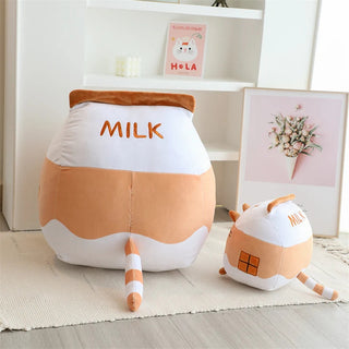 1pc Cat Milk Bottle Plushie Soft Toy Soft Toy by The Kawaii Shoppu | The Kawaii Shoppu