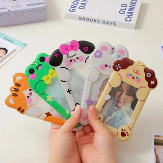 1PC Kawaii Cute PVC Animal Photo Card ID Holder Accessories by The Kawaii Shoppu | The Kawaii Shoppu