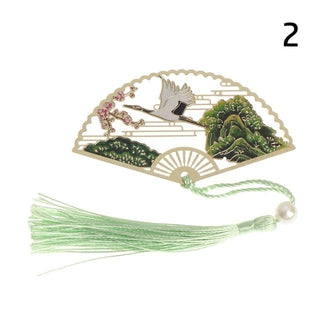 1PC Kawaii Fan Bookmark 2 Accessory The Kawaii Shoppu