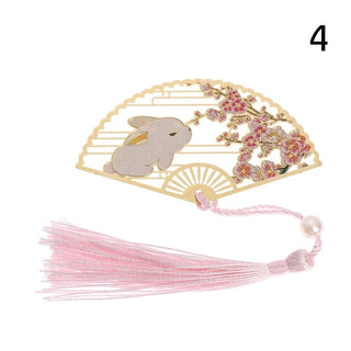 1PC Kawaii Fan Bookmark 4 Accessory The Kawaii Shoppu