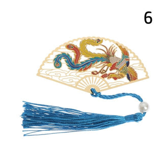 1PC Kawaii Fan Bookmark 6 Accessory The Kawaii Shoppu