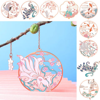 1PC Kawaii Fan Bookmark Accessory The Kawaii Shoppu