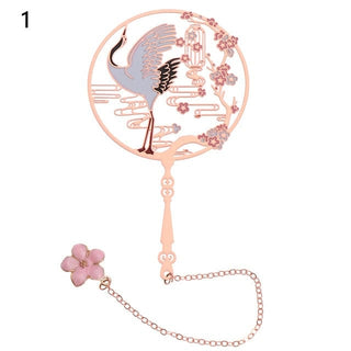 1PC Kawaii Fan Bookmark Style A 1 Accessory The Kawaii Shoppu