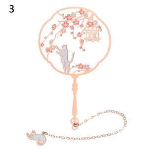 1PC Kawaii Fan Bookmark Style A 3 Accessory The Kawaii Shoppu