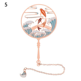 1PC Kawaii Fan Bookmark Style A 5 Accessory The Kawaii Shoppu
