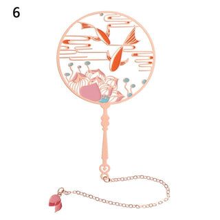 1PC Kawaii Fan Bookmark Style A 6 Accessory The Kawaii Shoppu