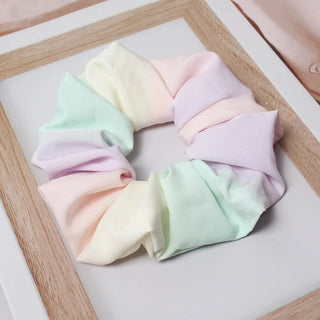 1PC Large Rainbow Scrunchie Hairband Hair Accessories by The Kawaii Shoppu | The Kawaii Shoppu