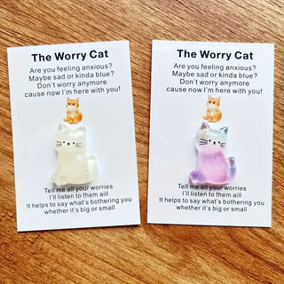 1pc Pocket Hug Card Emotional Support Cat
