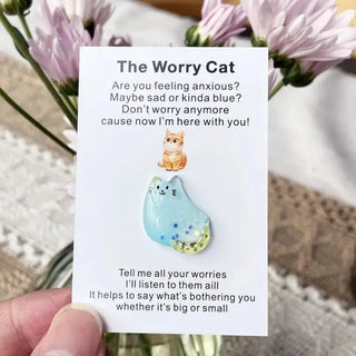 1pc Pocket Hug Card Emotional Support Cat