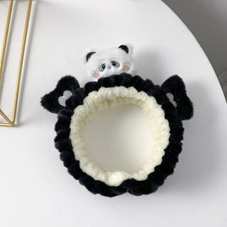 3Pcs Set Cute Makeup Headband Wristband Set