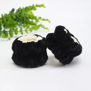 3Pcs Set Cute Makeup Headband Wristband Set