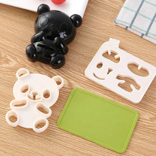4 in 1 Sushi DIY Panda Rice Mold set Home & Kitchen by The Kawaii Shoppu | The Kawaii Shoppu
