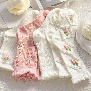 5 Pairs Cute Summer Socks Set