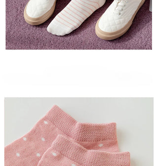 5 Pairs Cute Summer Socks Set