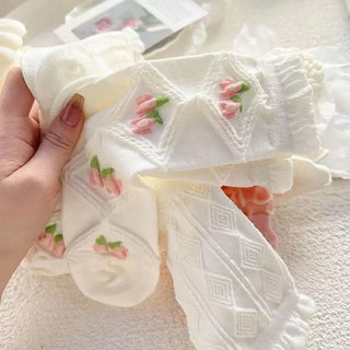 5 Pairs Cute Summer Socks Set