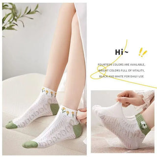 5 Pairs Cute Summer Socks Set