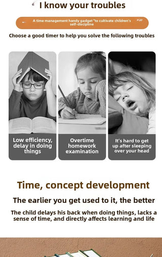 60-Min Visual Timer with Night Light Silent Countdown Timer for Kids, Classrooms & Home