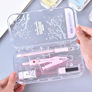 8 In 1 Sakura Stationery School Set Stationery by The Kawaii Shoppu | The Kawaii Shoppu