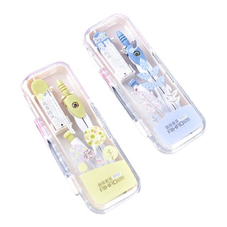 8 In 1 Sakura Stationery School Set Stationery by The Kawaii Shoppu | The Kawaii Shoppu