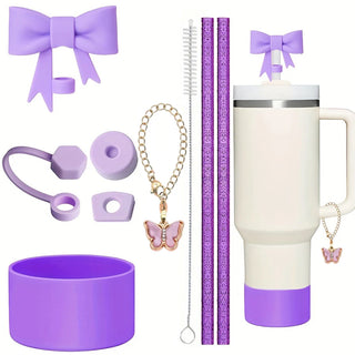 9-Piece Accessory Set for Stanley 40oz Tumbler - (Accessories Only)