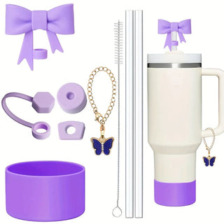 9-Piece Accessory Set for Stanley 40oz Tumbler - (Accessories Only)