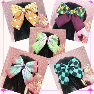 Anime Hair Bow Clips Accessory The Kawaii Shoppu
