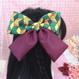 Anime Hair Bow Clips fugang Accessory The Kawaii Shoppu