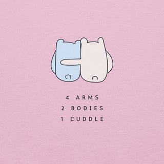 Bear Cuddles Kawaii Cozy Hoodie