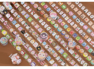 Bear Rabbit Fantasia Series Sticker Roll Stationery by The Kawaii Shoppu | The Kawaii Shoppu