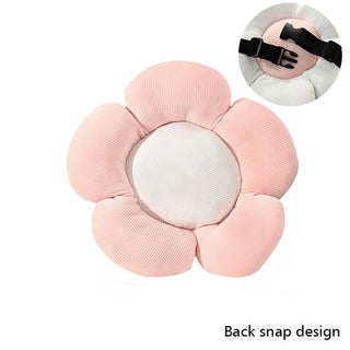 Black / White / Pink Daisy Flower Seat Cushion 22x25cm Pillow Pink Home & Garden by The Kawaii Shoppu | The Kawaii Shoppu