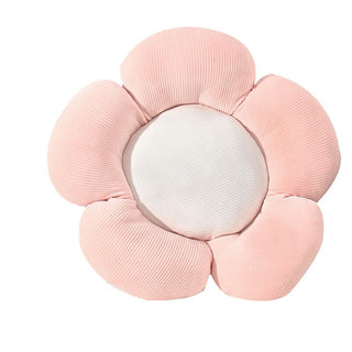 Black / White / Pink Daisy Flower Seat Cushion 32x35cm cushion Pink Home & Garden by The Kawaii Shoppu | The Kawaii Shoppu