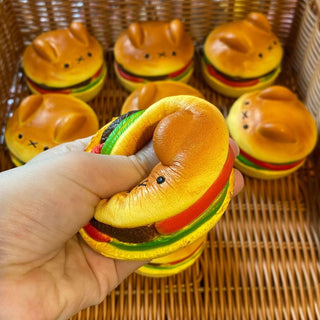 Brioche Bear Burger Squishie Brioche Bear Burger Squishie Toy by The Kawaii Shoppu | The Kawaii Shoppu