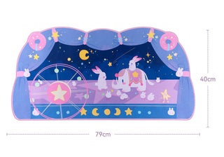 Bunny Circus Moon Extra Large Desk Mouse Pad Home Decor by The Kawaii Shoppu | The Kawaii Shoppu