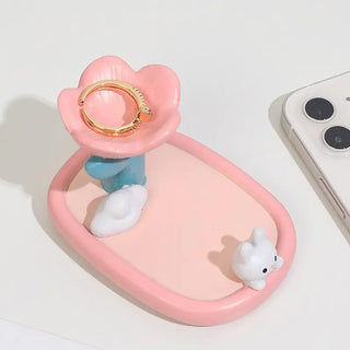 Bunny Tulip Kawaii Tablet Phone Desktop Holder