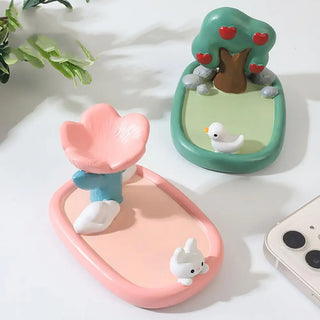 Bunny Tulip Kawaii Tablet Phone Desktop Holder