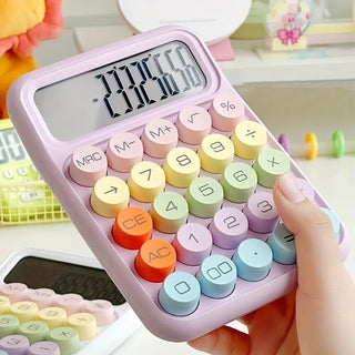 Candy Color Keyboard Calculator