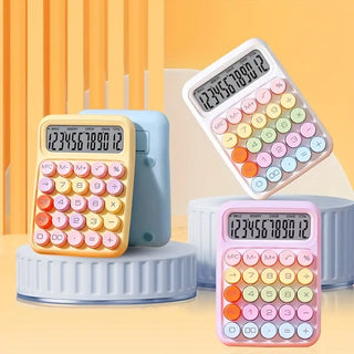 Candy Color Keyboard Calculator