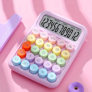 Candy Color Keyboard Calculator