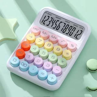 Candy Color Keyboard Calculator