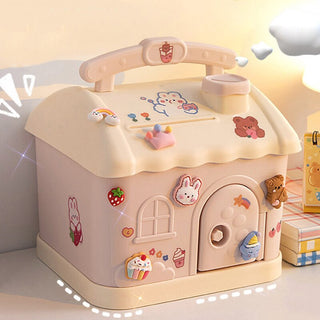 Candy Cute House Piggy Bank Money Box Home Decor by The Kawaii Shoppu | The Kawaii Shoppu