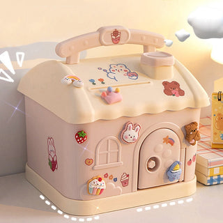 Candy Cute House Piggy Bank Money Box Home Decor by The Kawaii Shoppu | The Kawaii Shoppu