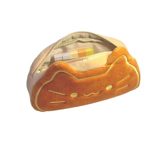 Caramel Pudding Cat Cute Pencil Case