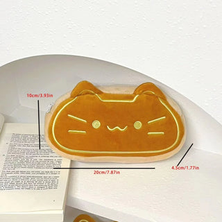 Caramel Pudding Cat Cute Pencil Case