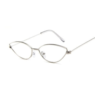 Cat Eye Retro Sunglasses / 8 Colours Silver Trans Accessory The Kawaii Shoppu