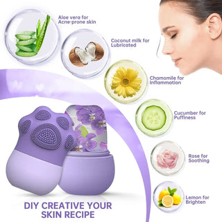 Cat paw Beauty Facial Ice Roller